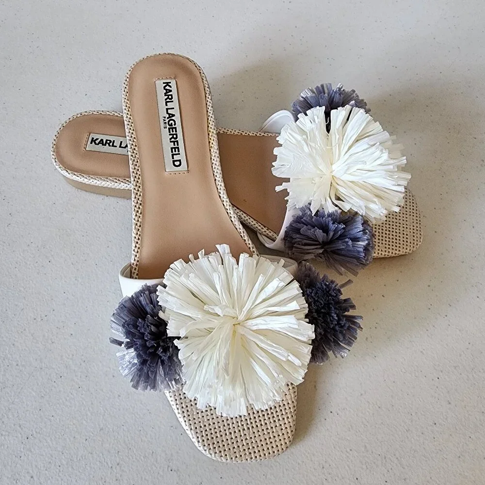 Karl Lagerfeld Slides "EUC" - Picture 8 of 14